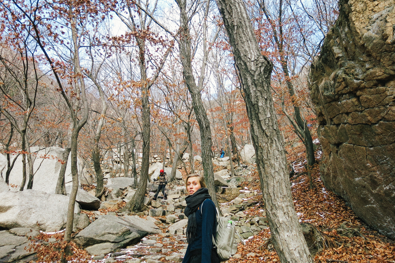 hiking bukhansan korea