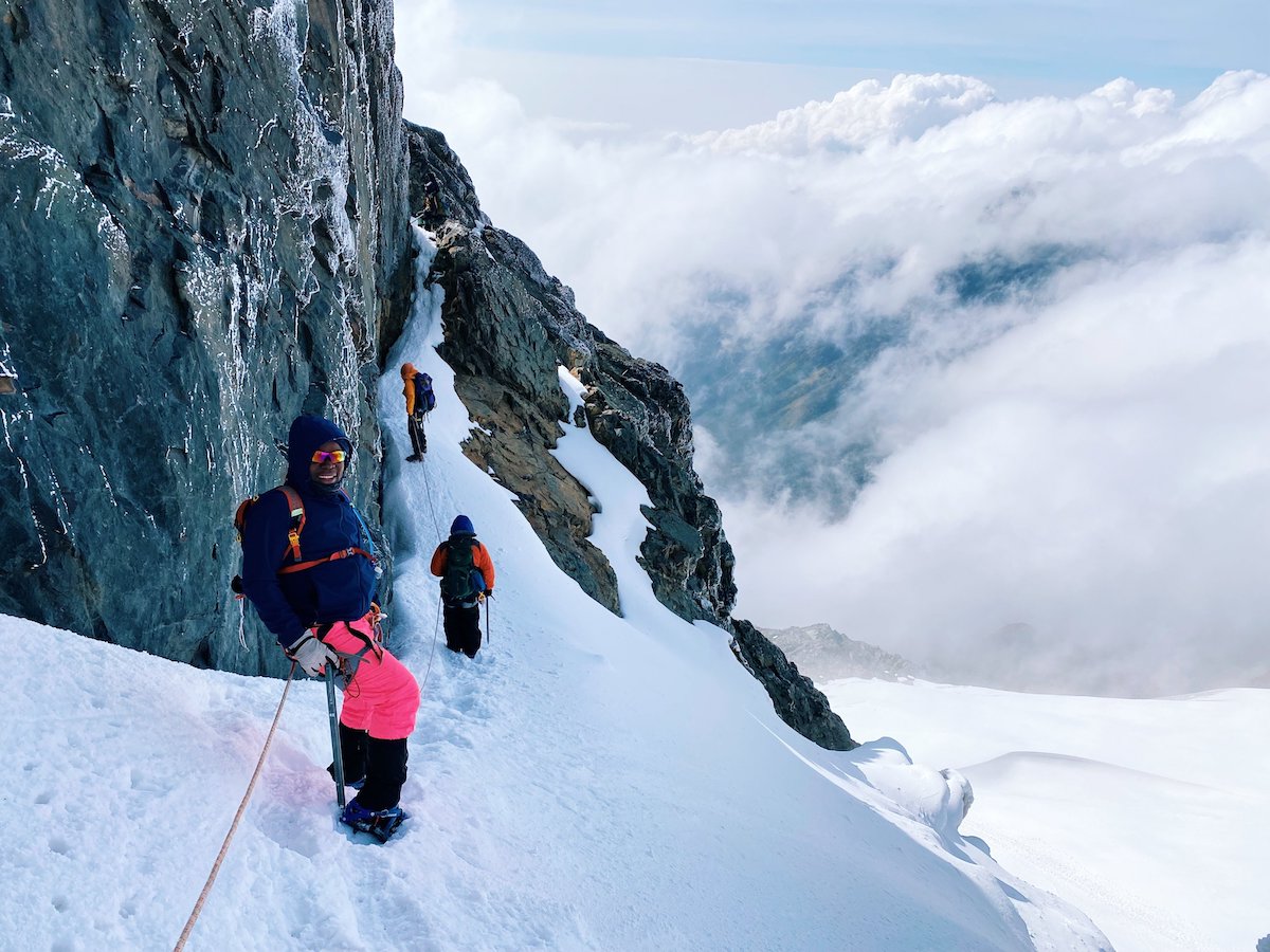 Rwenzori Mountain Peaks. Peaks of Mountain Rwenzori